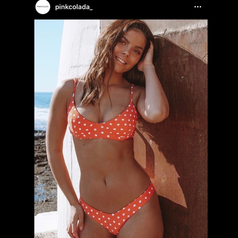 PINKCOLADA TANGERINE BIKINI SET